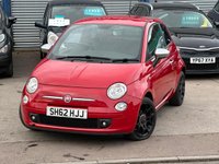 USED 2012 62 FIAT 500 1.2 Street Hatchback 3dr Petrol Manual Euro 5 (s/s) (69 bhp) &pound;200 TO SECURE, DELIVERY AVAILABLE!