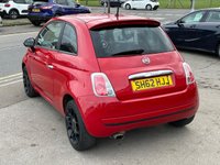 USED 2012 62 FIAT 500 1.2 Street Hatchback 3dr Petrol Manual Euro 5 (s/s) (69 bhp) &pound;200 TO SECURE, DELIVERY AVAILABLE!