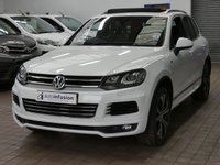 USED 2013 VOLKSWAGEN TOUAREG 3.0 TDI V6 BlueMotion Tech R-Line SUV 5dr Diesel Tiptronic 4WD Euro 5 (s/s) (204 ps) SAT NAV SUNROOF HEATED LEATHER INTERIOR PARKING SENSORS EXCELLENT SERVICE HISTORY 11 SERVICES TO 86, 426 MILES