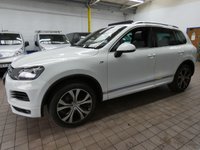USED 2013 VOLKSWAGEN TOUAREG 3.0 TDI V6 BlueMotion Tech R-Line SUV 5dr Diesel Tiptronic 4WD Euro 5 (s/s) (204 ps) SAT NAV SUNROOF HEATED LEATHER INTERIOR PARKING SENSORS EXCELLENT SERVICE HISTORY 11 SERVICES TO 86, 426 MILES