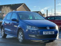 USED 2013 13 VOLKSWAGEN POLO 1.2 Match Edition Hatchback 5dr Petrol Manual Euro 5 (60 ps) 