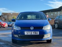 USED 2013 13 VOLKSWAGEN POLO 1.2 Match Edition Hatchback 5dr Petrol Manual Euro 5 (60 ps) 