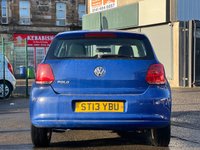 USED 2013 13 VOLKSWAGEN POLO 1.2 Match Edition Hatchback 5dr Petrol Manual Euro 5 (60 ps) 