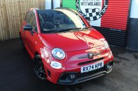 USED 2024 74 ABARTH 695C 1.4 T-Jet Competizione Cabrio 2dr Petrol Auto Euro 6 (180 bhp) MUST BE ONE OF THE LAST UK  REGISTERED 695c COMPETIZIONE MTA