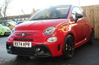 USED 2024 74 ABARTH 695C 1.4 T-Jet Competizione Cabrio 2dr Petrol Auto Euro 6 (180 bhp) MUST BE ONE OF THE LAST UK  REGISTERED 695c COMPETIZIONE MTA