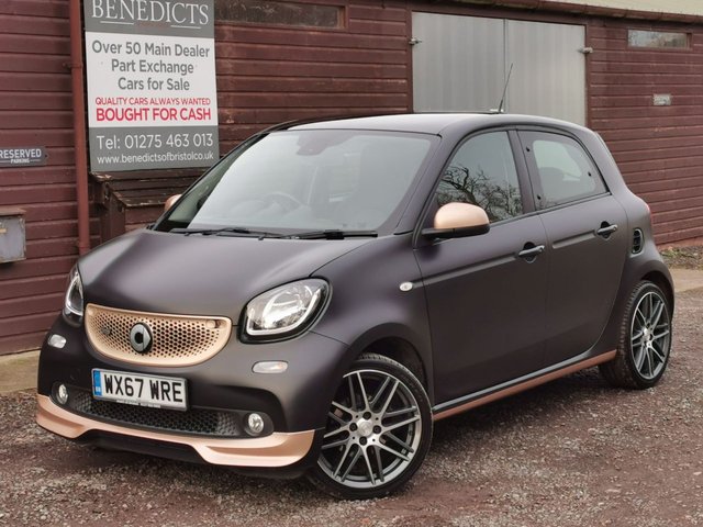 2017 67 Smart Forfour 0.9T BRABUS Xclusive Hatchback 5dr Petrol Twinamic Euro 6 (s/s) (109 ps) READ OUR REVIEWS! FINANCE AVAILABLE FROM 9.9% APR!