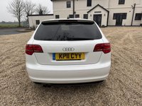 USED 2011 11 AUDI A3 2.0 TDI Black Edition Sportback 5dr Diesel S Tronic Euro 5 (s/s) (170 ps) CAMBELT & WATER PUMP REPLACED