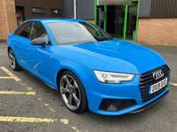 USED 2019 19 AUDI A4 2.0 TDI 40 Black Edition Saloon 4dr Diesel S Tronic Euro 6 (s/s) (190 ps) 