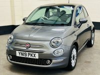USED 2019 19 FIAT 500 1.2 Lounge Hatchback 3 Door Panoramic Petrol Manual Euro 6 (s/s) (69 bhp) ULEZ EURO 6