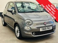 USED 2019 19 FIAT 500 1.2 Lounge Hatchback 3 Door Panoramic Petrol Manual Euro 6 (s/s) (69 bhp) ULEZ EURO 6