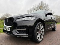 USED 2016 M JAGUAR F-PACE 2.0 D180 R-Sport SUV 5dr Diesel Auto AWD Euro 6 (s/s) (180 ps) BLUETOOTH-F+R PARKING SENSORS-DAB