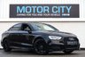 USED 2017 67 AUDI A3 1.6 TDI Black Edition Saloon 4dr Diesel Manual Euro 6 (s/s) (110 ps) STEALTHY BLACK EDITION