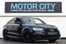 USED 2017 67 AUDI A3 1.6 TDI Black Edition Saloon 4dr Diesel Manual Euro 6 (s/s) (110 ps) STEALTHY BLACK EDITION