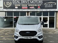 USED 2018 68 FORD TRANSIT CUSTOM 2.0 280 EcoBlue Trend Panel Van 5dr Diesel Manual L1 H1 Euro 6 (130 ps) VAT QUAL PARKING SENSORS