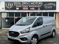 USED 2018 68 FORD TRANSIT CUSTOM 2.0 280 EcoBlue Trend Panel Van 5dr Diesel Manual L1 H1 Euro 6 (130 ps) VAT QUAL PARKING SENSORS