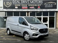 USED 2018 68 FORD TRANSIT CUSTOM 2.0 280 EcoBlue Trend Panel Van 5dr Diesel Manual L1 H1 Euro 6 (130 ps) VAT QUAL PARKING SENSORS