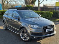 USED 2014 14 AUDI Q7 3.0 TDI V6 S line Plus SUV 5dr Diesel Tiptronic quattro Euro 5 (s/s) (245 ps) 