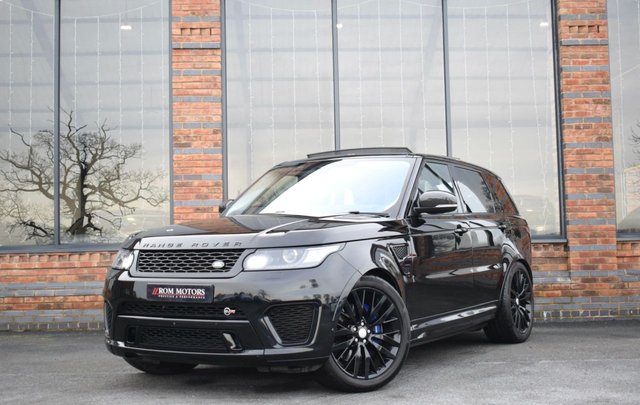 2017 51 Land Rover Range Rover Sport 5.0 V8 SVR SUV 5dr Petrol Auto 4WD Euro 6 (s/s) (550 ps)