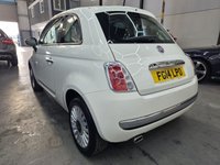 USED 2014 14 FIAT 500 1.2 Lounge Hatchback 3dr Petrol Manual Euro 6 (s/s) (69 bhp) Sat Nav, Bluetooth, Pan Roof