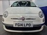 USED 2014 14 FIAT 500 1.2 Lounge Hatchback 3dr Petrol Manual Euro 6 (s/s) (69 bhp) Sat Nav, Bluetooth, Pan Roof