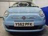USED 2013 62 FIAT 500 1.2 Pop Hatchback 3dr Petrol Manual Euro 4 (69 bhp) &pound;35 Tax, Insurance Group 4