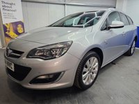 USED 2014 64 VAUXHALL ASTRA 1.6 16V Elite Sports Tourer 5dr Petrol Auto Euro 5 (115 ps) Heated Leather, Cruise Control, Front And Rear Parking Sensors