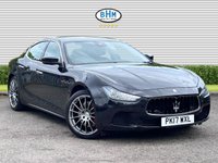 USED 2017 17 MASERATI GHIBLI 3.0 V6 S Saloon 4dr Petrol ZF Euro  6  (410 ps) Satellite Navigation