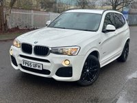 USED 2015 65 BMW X3 2.0 20d M Sport SUV 5dr Diesel Auto xDrive Euro 6 (s/s) (190 ps) 