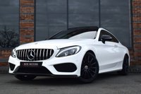 USED 2018 18 MERCEDES-BENZ C-CLASS 2.0 C200 AMG Line (Premium) Coupe 2dr Petrol G-Tronic+ Euro 6 (s/s) (184 ps) AMG STYLING PACK / PAN ROOF