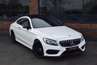 USED 2018 18 MERCEDES-BENZ C-CLASS 2.0 C200 AMG Line (Premium) Coupe 2dr Petrol G-Tronic+ Euro 6 (s/s) (184 ps) AMG STYLING PACK / PAN ROOF