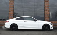USED 2018 18 MERCEDES-BENZ C-CLASS 2.0 C200 AMG Line (Premium) Coupe 2dr Petrol G-Tronic+ Euro 6 (s/s) (184 ps) AMG STYLING PACK / PAN ROOF