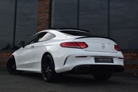 USED 2018 18 MERCEDES-BENZ C-CLASS 2.0 C200 AMG Line (Premium) Coupe 2dr Petrol G-Tronic+ Euro 6 (s/s) (184 ps) AMG STYLING PACK / PAN ROOF