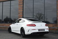 USED 2018 18 MERCEDES-BENZ C-CLASS 2.0 C200 AMG Line (Premium) Coupe 2dr Petrol G-Tronic+ Euro 6 (s/s) (184 ps) AMG STYLING PACK / PAN ROOF