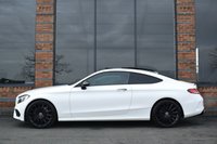 USED 2018 18 MERCEDES-BENZ C-CLASS 2.0 C200 AMG Line (Premium) Coupe 2dr Petrol G-Tronic+ Euro 6 (s/s) (184 ps) AMG STYLING PACK / PAN ROOF