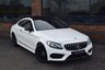 USED 2018 18 MERCEDES-BENZ C-CLASS 2.0 C200 AMG Line (Premium) Coupe 2dr Petrol G-Tronic+ Euro 6 (s/s) (184 ps) AMG STYLING PACK / PAN ROOF