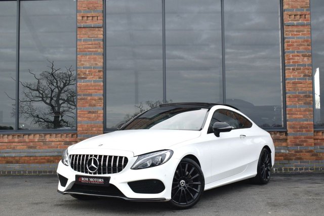 2018 18 Mercedes-Benz C-Class 2.0 C200 AMG Line (Premium) Coupe 2dr Petrol G-Tronic+ Euro 6 (s/s) (184 ps)