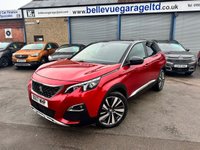 USED 2017 17 PEUGEOT 3008 1.6 BlueHDi GT Line SUV 5dr Diesel Manual Euro 6 (s/s) (120 ps) &pound;200 TO SECURE, DELIVERY AVAILABLE