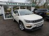 USED 2019 69 JEEP COMPASS 1.4T MultiAirII Longitude SUV 5dr Petrol Manual Euro 6 (s/s) (140 ps) *&pound;1,250 of factory fitted extras including; Winter Pack (Heated Seats & Steering Wheel) plus Vocal White Pearlescent Paintwork* Low Mileage, One Owner, Service History, MOT until November 2025