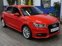 USED 2015 15 AUDI A1 1.4 TFSI S line Sportback 5dr Petrol Manual Euro 6 (s/s) (125 ps) CAZ ULEZ COMPLIANT DAB RADIO CD BLUETOOTH PARKING SENSORS SERVICE HISTORY WARRANTY