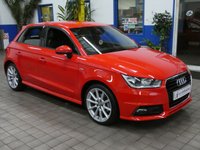 USED 2015 15 AUDI A1 1.4 TFSI S line Sportback 5dr Petrol Manual Euro 6 (s/s) (125 ps) CAZ ULEZ COMPLIANT DAB RADIO CD BLUETOOTH PARKING SENSORS SERVICE HISTORY WARRANTY
