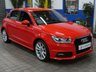 USED 2015 15 AUDI A1 1.4 TFSI S line Sportback 5dr Petrol Manual Euro 6 (s/s) (125 ps) CAZ ULEZ COMPLIANT DAB RADIO CD BLUETOOTH PARKING SENSORS SERVICE HISTORY WARRANTY