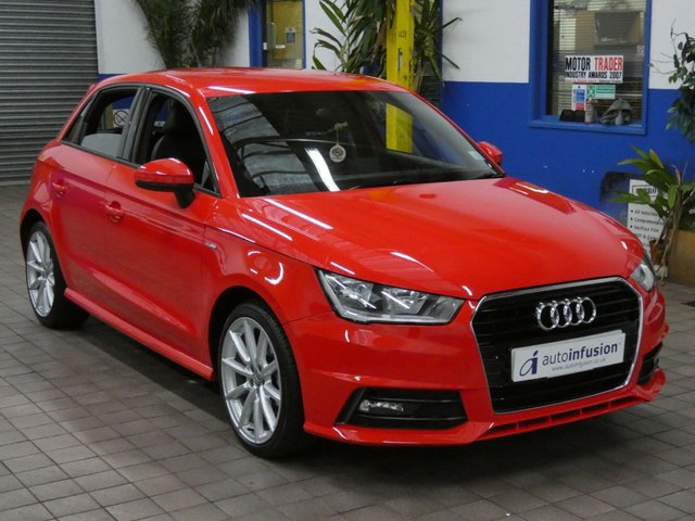 2015 15 Audi A1 1.4 TFSI S line Sportback 5dr Petrol Manual Euro 6 (s/s) (125 ps)