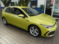 USED 2021 02 VOLKSWAGEN GOLF 1.5 eTSI MHEV R-Line Hatchback 5dr Petrol Hybrid DSG Euro 6 (s/s) (150 ps) SAT NAV PART LEATHER INTERIOR CRUISE CONTROL PARKING SENSORS 1 OWNER SERVICE HISTORY WARRANTY