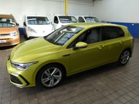 USED 2021 02 VOLKSWAGEN GOLF 1.5 eTSI MHEV R-Line Hatchback 5dr Petrol Hybrid DSG Euro 6 (s/s) (150 ps) SAT NAV PART LEATHER INTERIOR CRUISE CONTROL PARKING SENSORS 1 OWNER SERVICE HISTORY WARRANTY