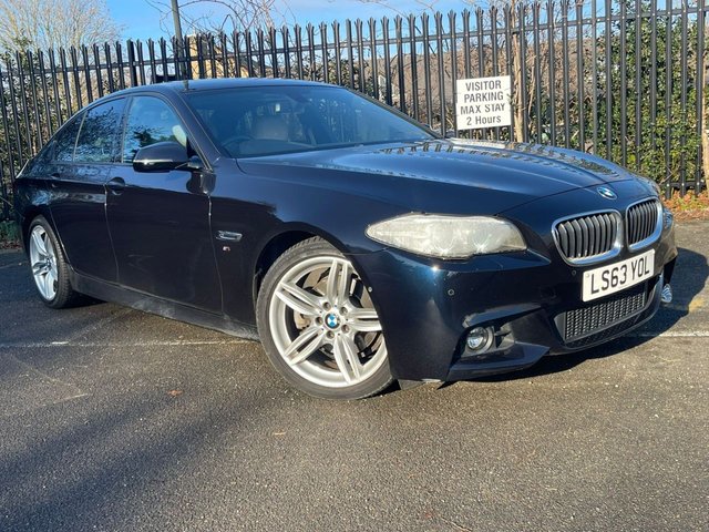 2013 63 BMW 5 Series 2.0 520d M Sport Saloon 4dr Diesel Manual Euro 6 (s/s) (184 ps)