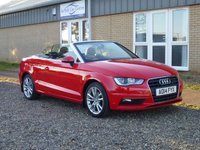 USED 2014 14 AUDI A3 CABRIOLET 1.4 TFSI CoD SE Convertible 2dr Petrol Manual Euro 6 (s/s) (140 ps) www.suffolkcarcentre.co.uk - Located at Reydon