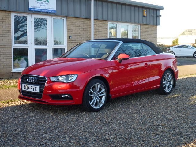 2014 14 Audi A3 Cabriolet 1.4 TFSI CoD SE Convertible 2dr Petrol Manual Euro 6 (s/s) (140 ps)