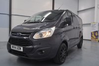 USED 2014 14 FORD TRANSIT CUSTOM 2.2 TDCi 290 Limited Panel Van 5dr Diesel Manual L2 H1 (186 g/km, 153 bhp) No VAT, New Chain, Huge Spec!