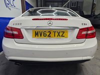 USED 2012 62 MERCEDES-BENZ E-CLASS 2.1 E220 CDI BlueEfficiency Sport Coupe 2dr Diesel G-Tronic+ Euro 5 (s/s) (170 ps) Heated Leather, Immaculate