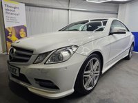 USED 2012 62 MERCEDES-BENZ E-CLASS 2.1 E220 CDI BlueEfficiency Sport Coupe 2dr Diesel G-Tronic+ Euro 5 (s/s) (170 ps) Heated Leather, Immaculate